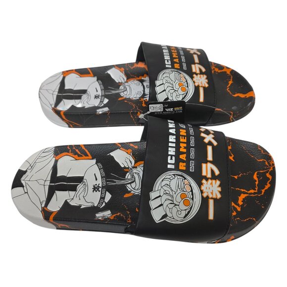 Naruto Ramen Sport Slide Sandals Slip-on Men’s Size 7, 13 Comfort Fit NEW - Picture 6 of 9